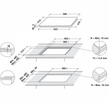 Induktsioon pliidiplaat WF S7560 NE  Whirlpool